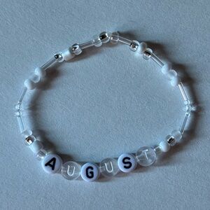 Taylor Swift august bracelet
